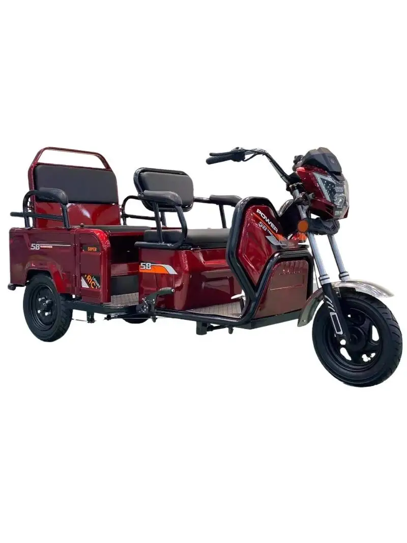 AliExpress 2024 Available High Speed Electric Tricycles the Most Cost-effective Tricycle Electric Scooter Electric Mini Bike
