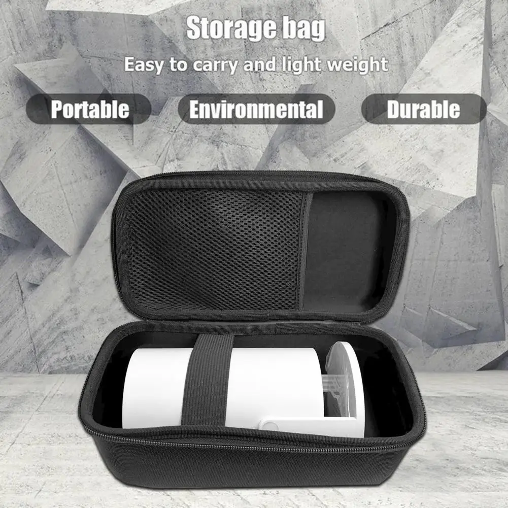 Lightweight Portable Projector Case Protective Carrying Case for Hy320/hy300 Projector Impact Resistant Zipper Closure Storage