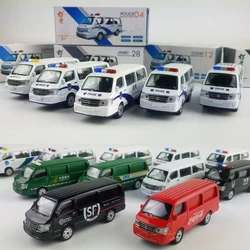 XCARTOYS 1/64 Jinbei Telecom Engineering Vehicle Ambulance Car Alloy Vehicle Decast Metal Model Kids Xmas Gift Toys for Boys