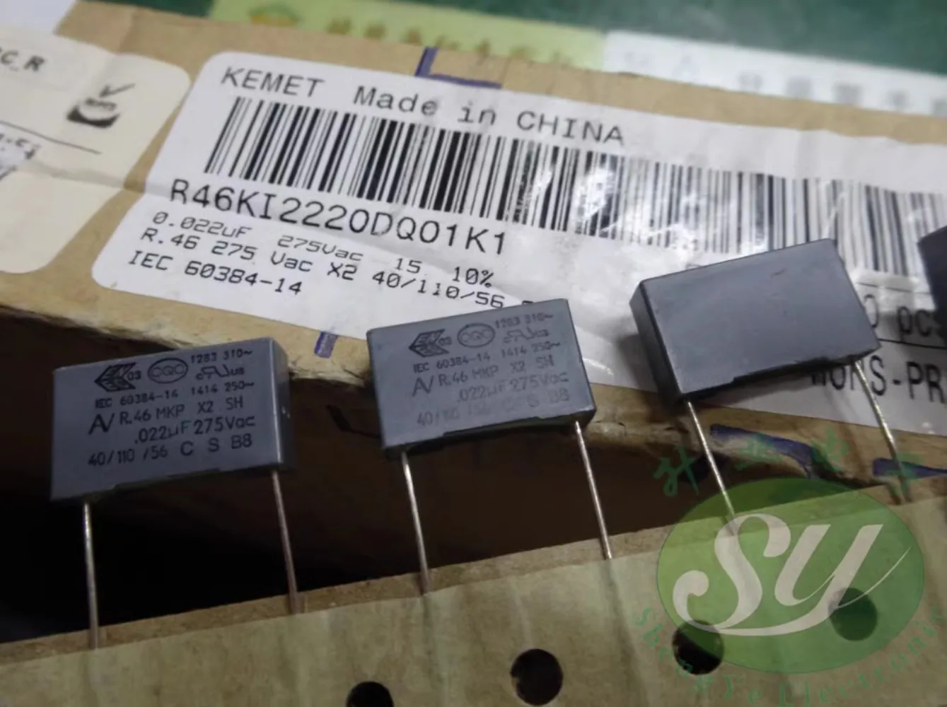 20PCS AV R46 0.022uf/275VAC 22nf 223 MKP New film capacitor 15MM