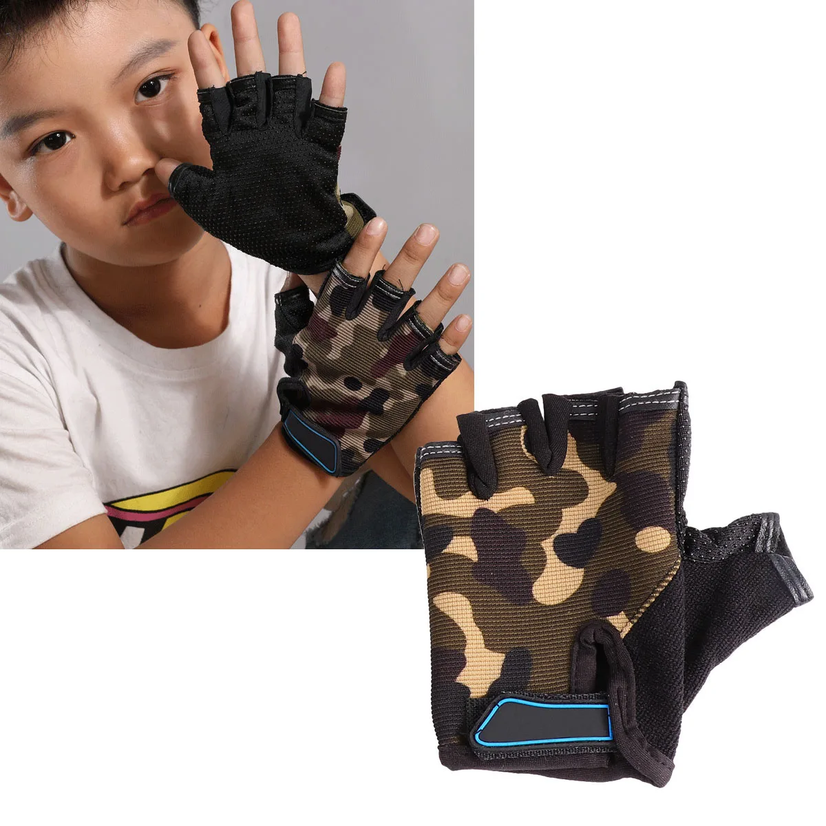

3 Pairs Half Finger Gloves For Riding Cycling Gloves High Elasticity Breathable Half Finger Riding Biking Outdoor Activities