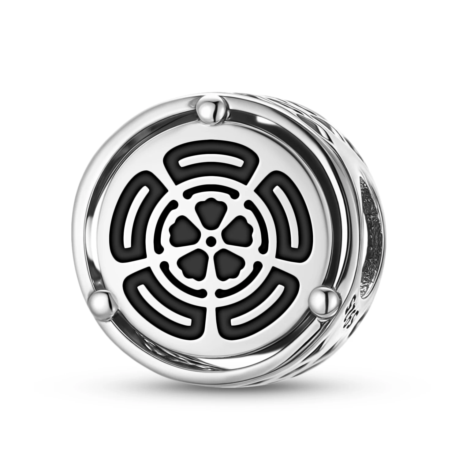 

Japanese Oda Kiso 925 Sterling Silver Symbol Charm Fit Original Bracelet Diy Jewelry Accessories Family Bead