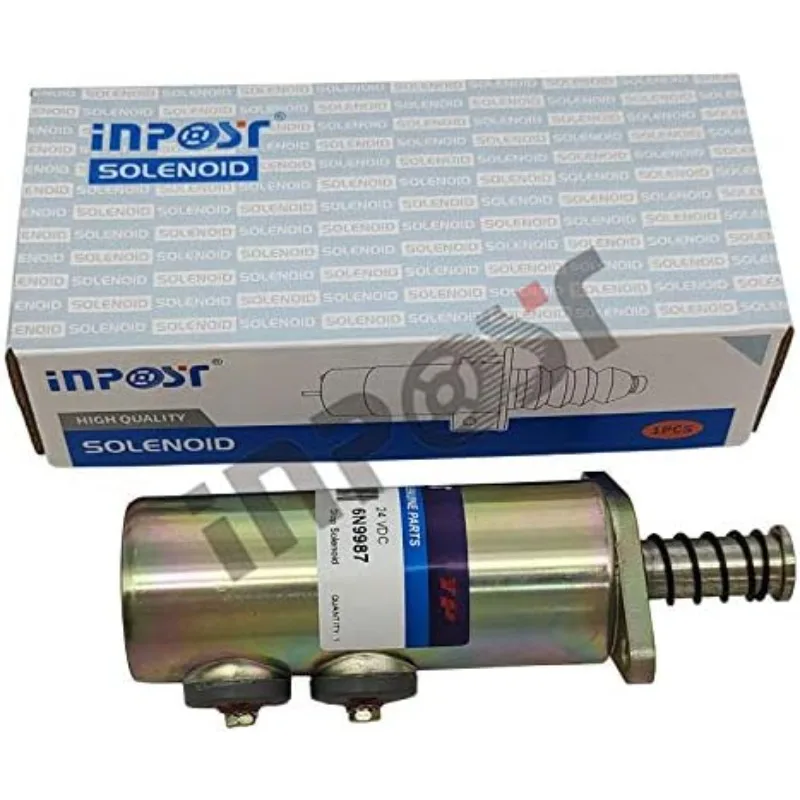 

6N-9987 6N9987 4N4316 Для E225 E225B Электромагнитный клапан отключения топлива SR4 3208 E3208 Двигатели Электромагнитный клапан отсечки топлива Экскаватор