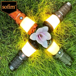 Sofirn Blf Lt1 Led Camping Licht Super Helder Anduril 2.0 Oplaadbare Wandelfakkel Spotlight Variabele Kleur 2700K Tot 5000K