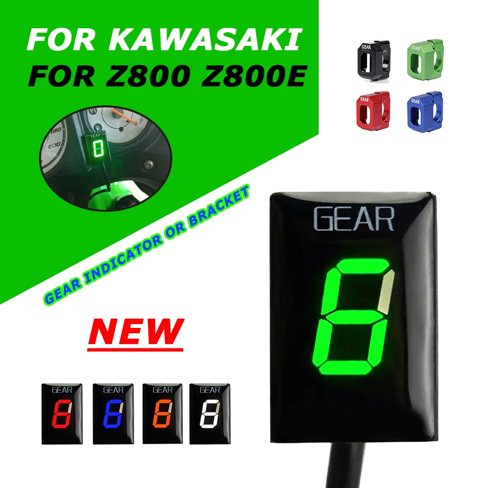 For Kawasaki Z800 Z800E Z 800 E Z 800E Motorcycle Accessories Gear Indicator Gear Counter Display Speed Report Indicator Meter