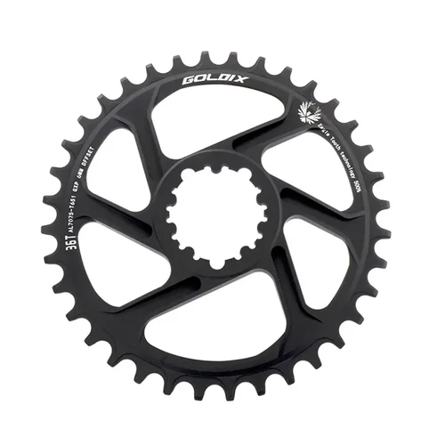 Imagen 2 del producto Plato de montaje directo GOLDIX 30T/32T/34T/36T/38T corona de montaña Offset 0mm/3mm/6mm rueda de cadena de bicicleta para Sram 11/12S NX XX XO 11