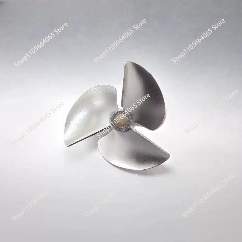 Aluminum alloy three-blade propeller 40-59mm pitch 1.4 positive and negative propeller model propeller spare parts
