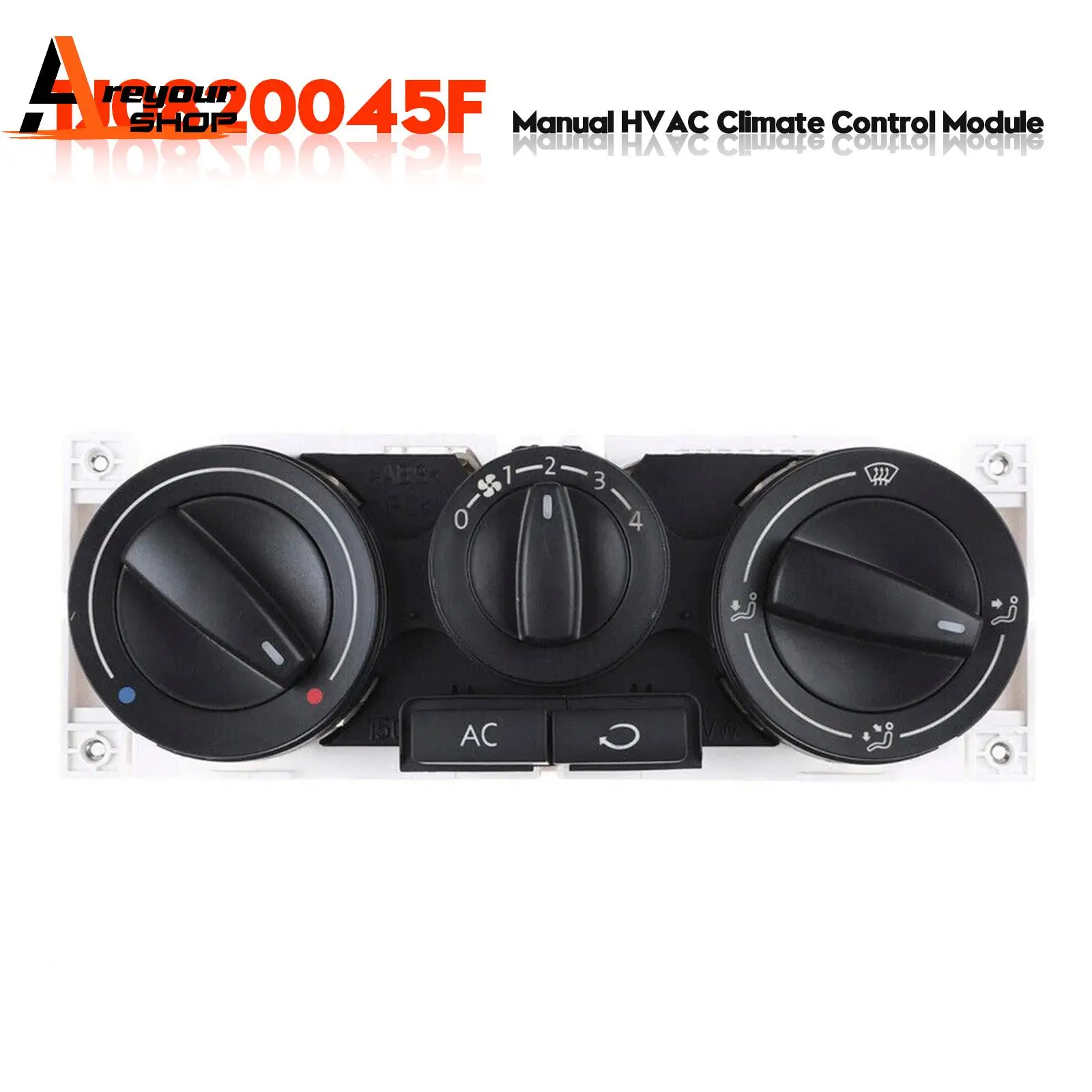 

Manual HVAC Climate Control Module 1J0820045F 599-152 for VW Golf Jetta Beetle