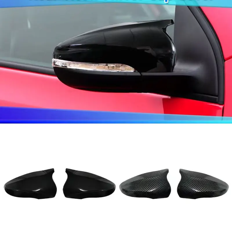 

Fit For VW GOLF 6 MK6 GTI R GTD 2008-2013 Glossy Black Mirror Rearview Mirror Cover Wing Side Cap Car Accessories