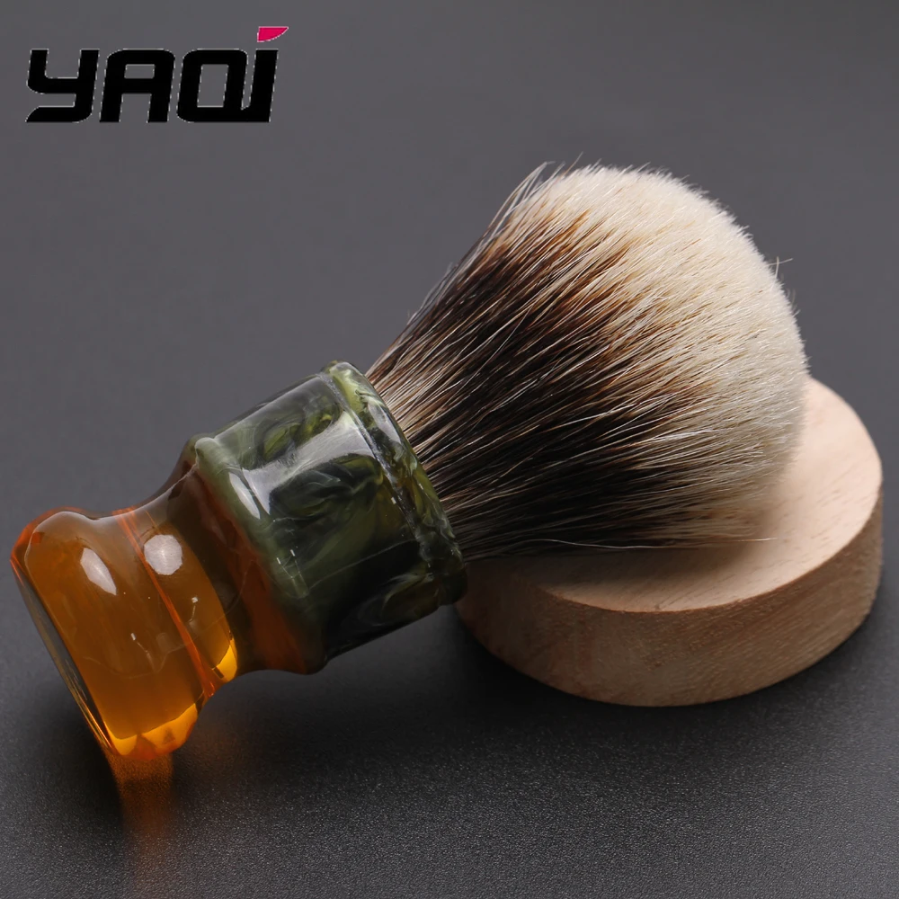 wet-shaving-brush-yaqi-22mm-sagrada-familia-two-band-badger-hair-resin-handle-men-wet-shave-brushes