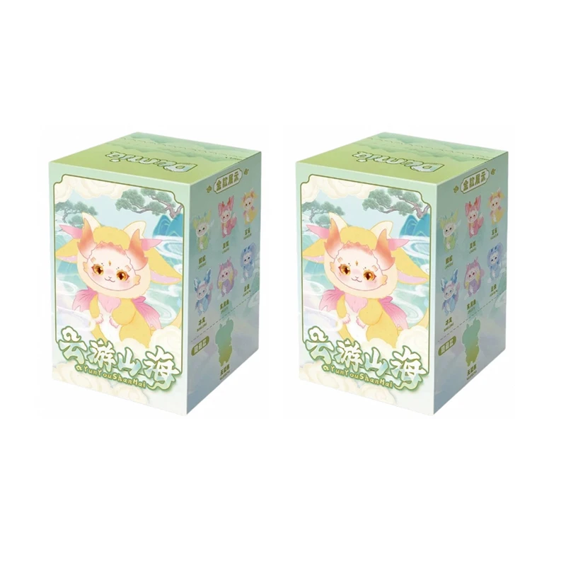 

2025 Blind Box Shan Hai Jing Dumia Maytree Doll 18cm Skeleton Cute Collectible Kawaii Surprising Box Plush Toy Figure Kid Gift