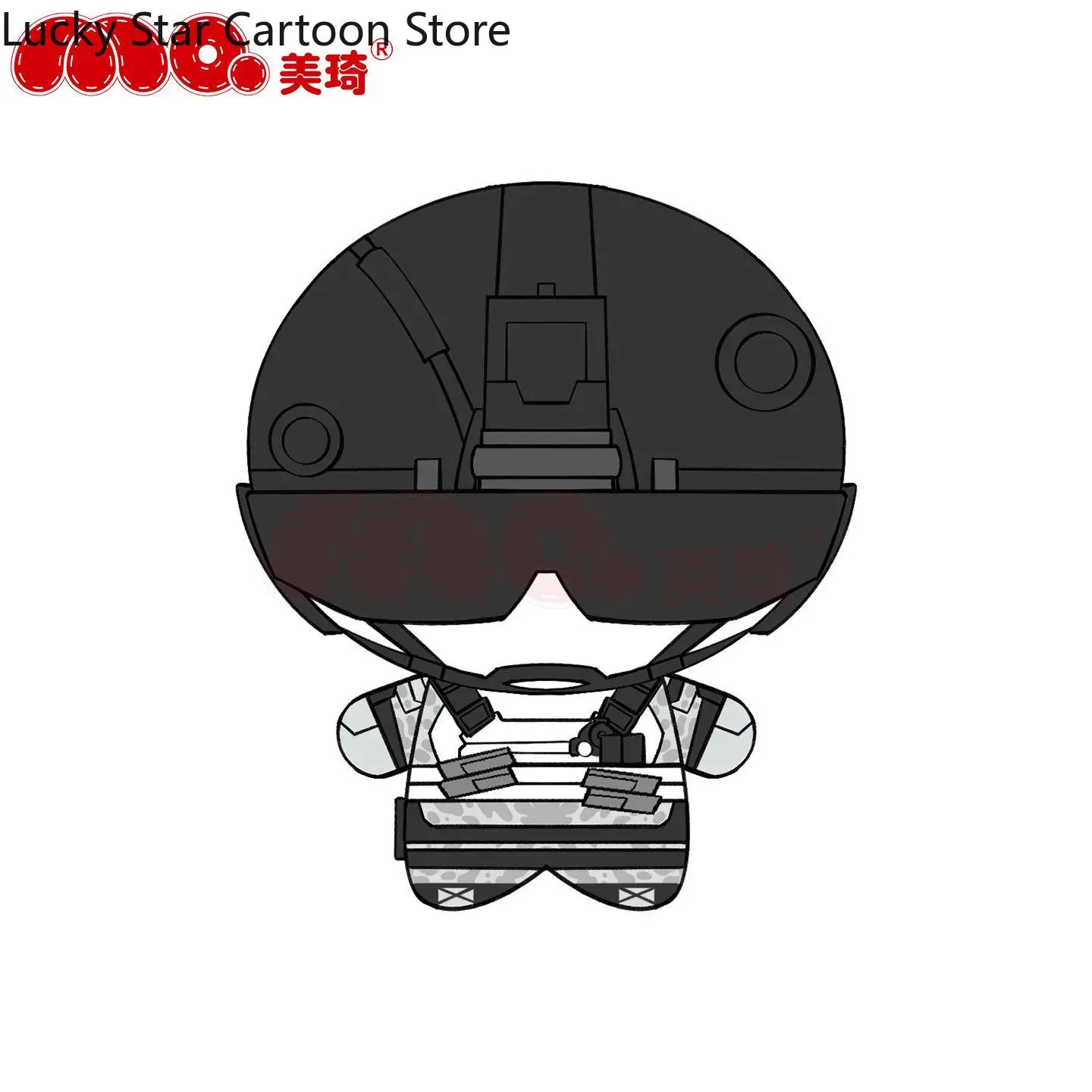 لعبة سمات كيغان كونيج 10 سنتيمتر لطيف Maumet دمية حقيبة قلادة الكرتون أنيمي المفاتيح تأثيري الدعائم هدية عيد الميلاد هالوين