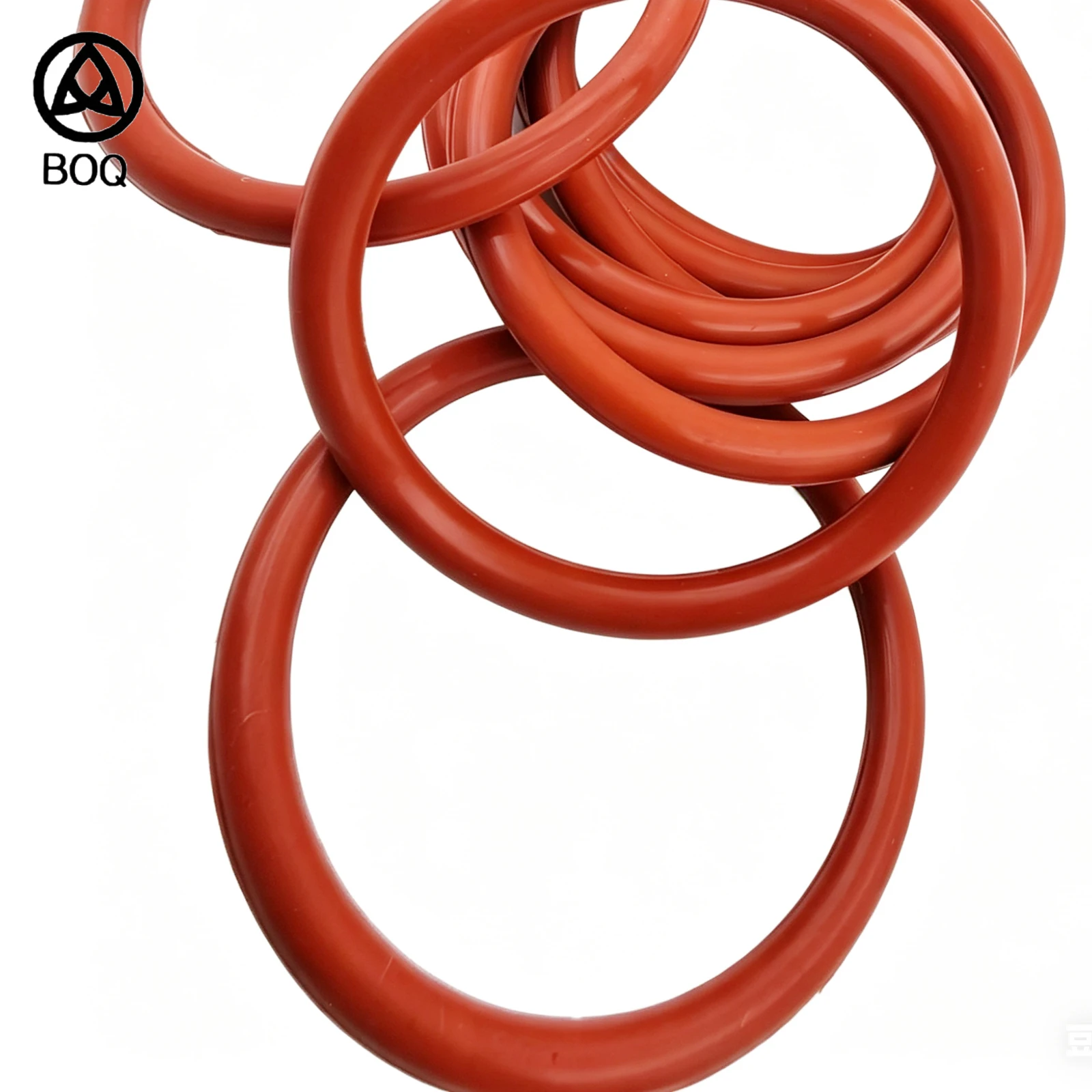 VMQ CS 3.1mm Red White Silicone Gasket OD100/108/128/150/180/200*3.1mm 10PCS O-Ring VMQ Gasket seal Thickness 3.1mm ORing White