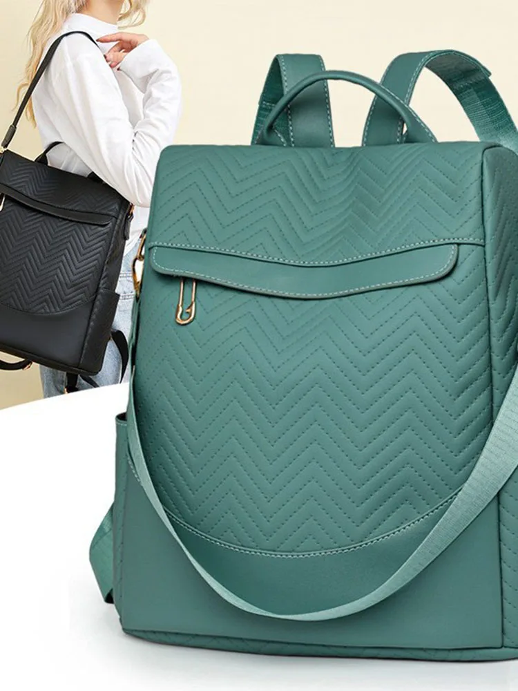 

Fashion New Women Casual Large-capacity Backpack Shoulder Work Handbags Trend Female Simple Single Shoulder Bag Backpacks Bolsa