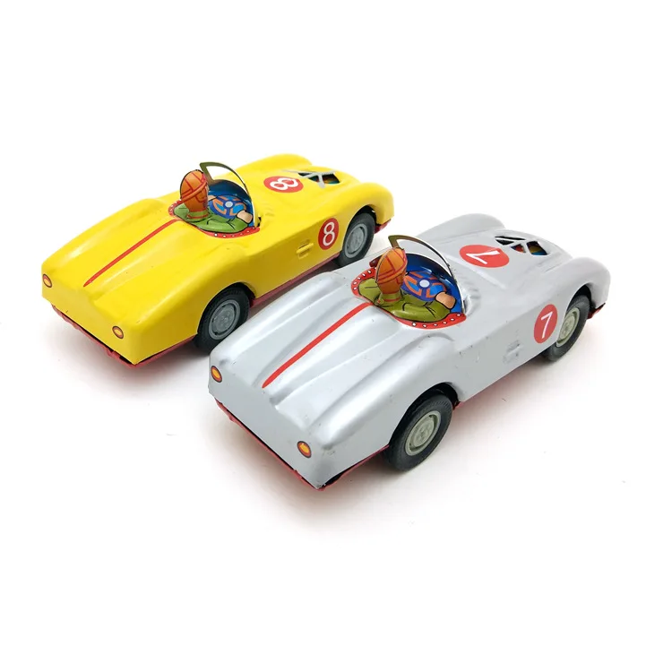 Ms642 tin racing Adult Collection retro toys photography props wholesale of tin toys