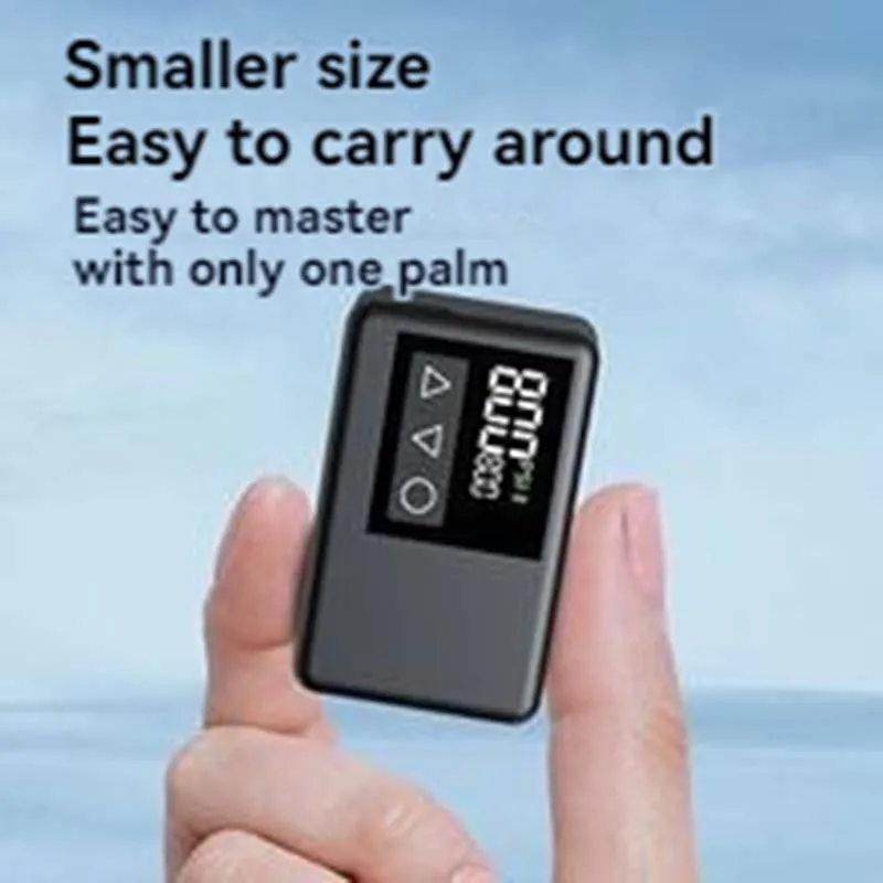 Portable Charger Mountain Road Bicycle Air Compressor Electric Pump Built-In Led Light Tire Inflator