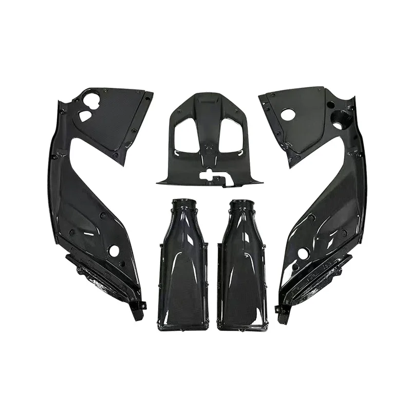 Suitable for Ferrari 812 Compartment Cover Trim Modification Small Surround Dry Carbon Fiber Hood Engine Compartme