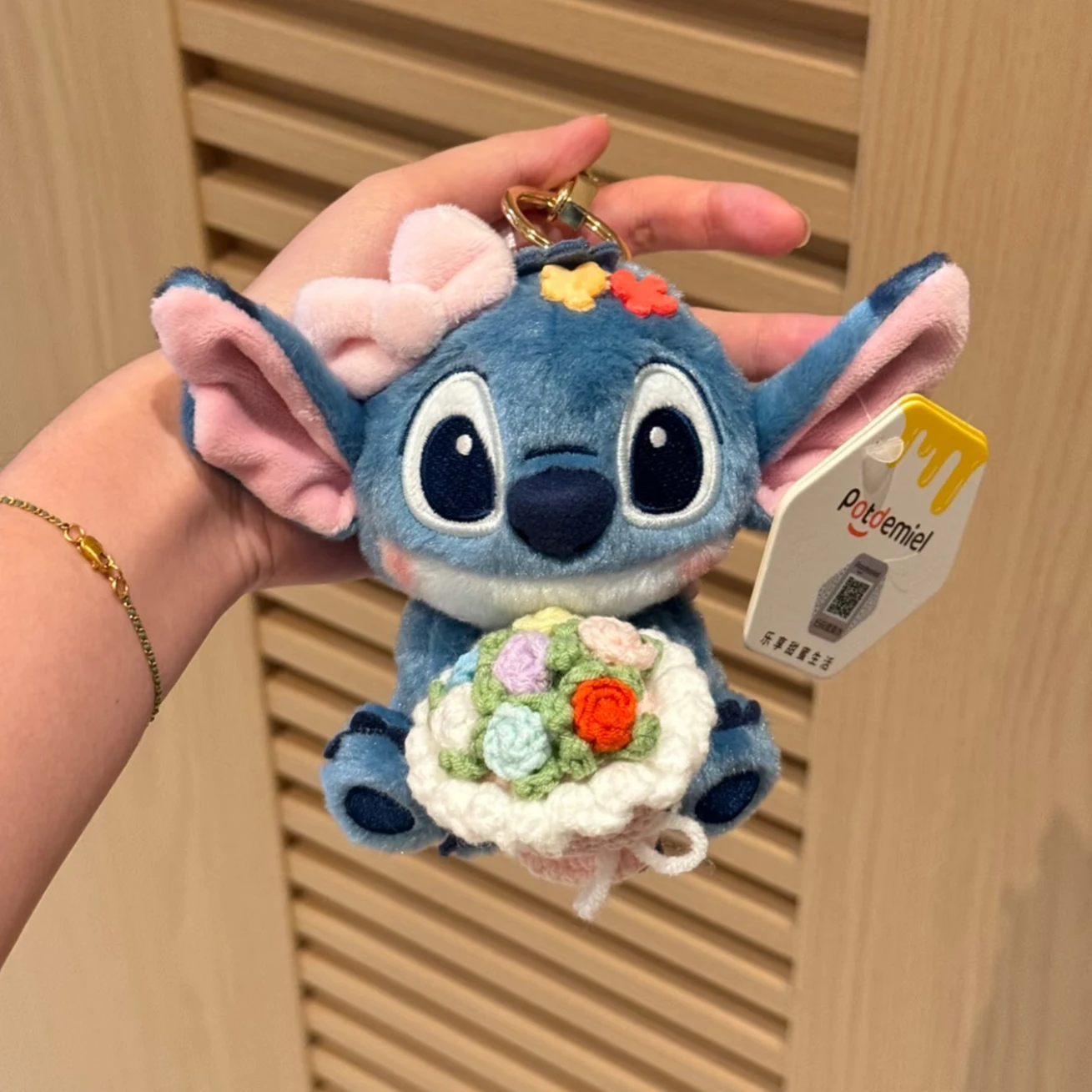 Boneka Gantungan Kunci Stitch Baru, Mainan Boneka Lembut, Hadiah Ulang Tahun untuk Pacar, Karakter Film Lucu, Boneka Koleksi, Mainan & Hobi