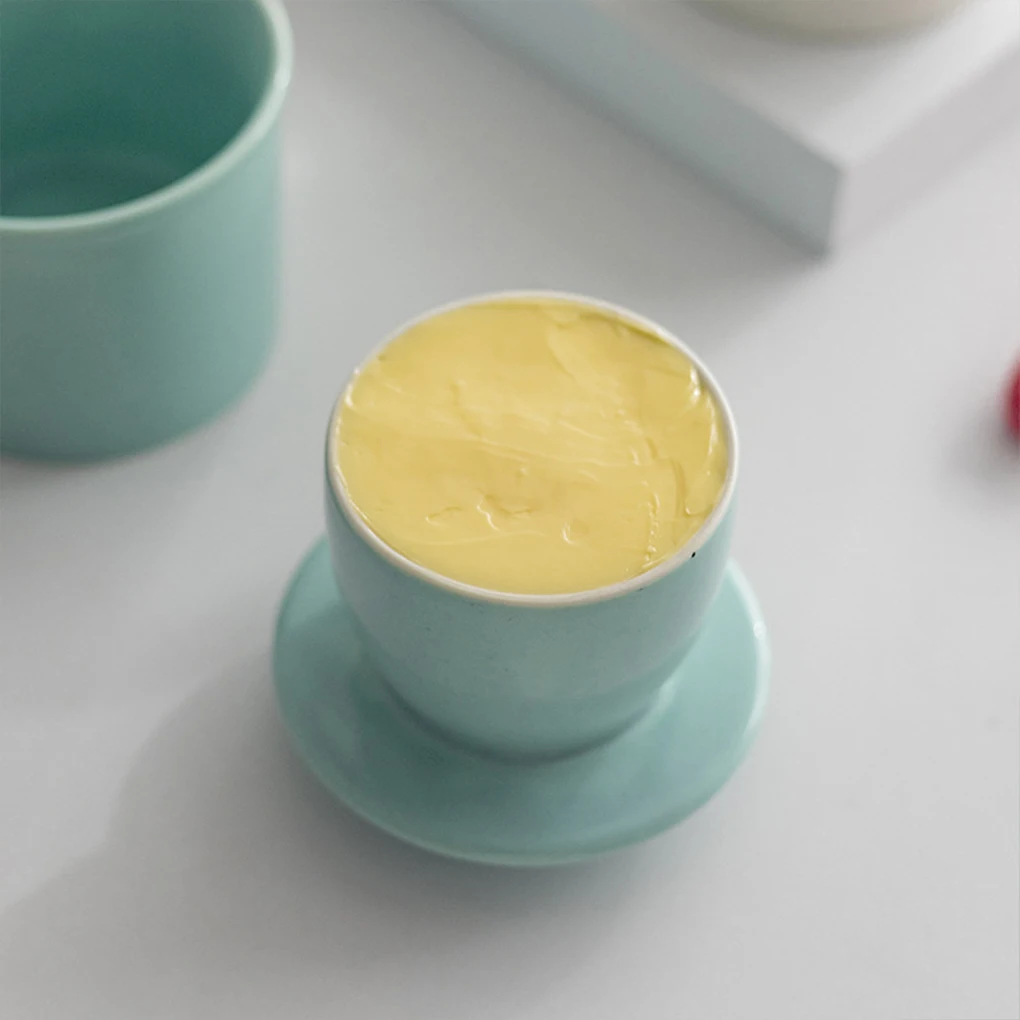 Porcelain Butter Box Easy To Clean And Suitable For All Occasions Ceramic Butter Holder Butter Crock