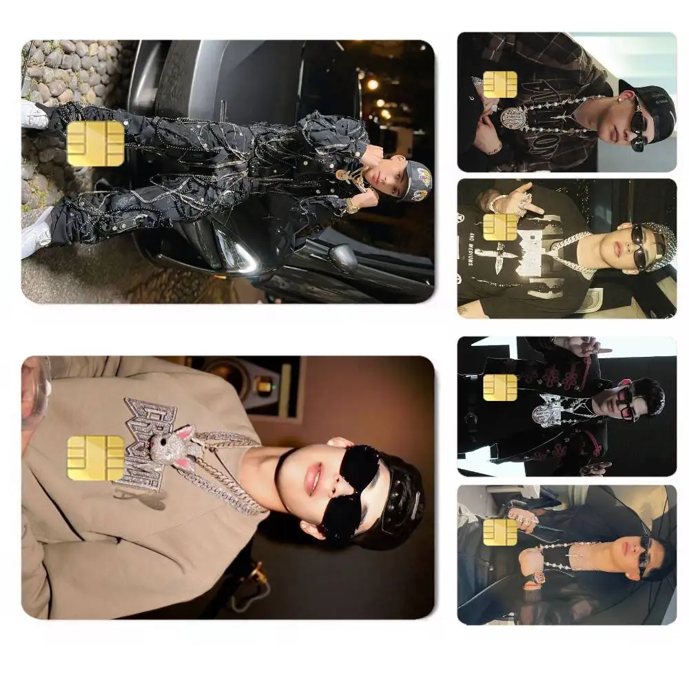 Cris Mj Singer Rap-p Credit Card HD Stickers Premium matte film effectively prevents fingerprints and daily abrasion.