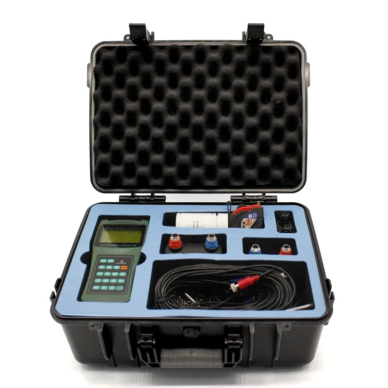 

Portable Ultrasonic Water Flowmeter Price Handheld Clamp on Ultrasonic Flow Meter
