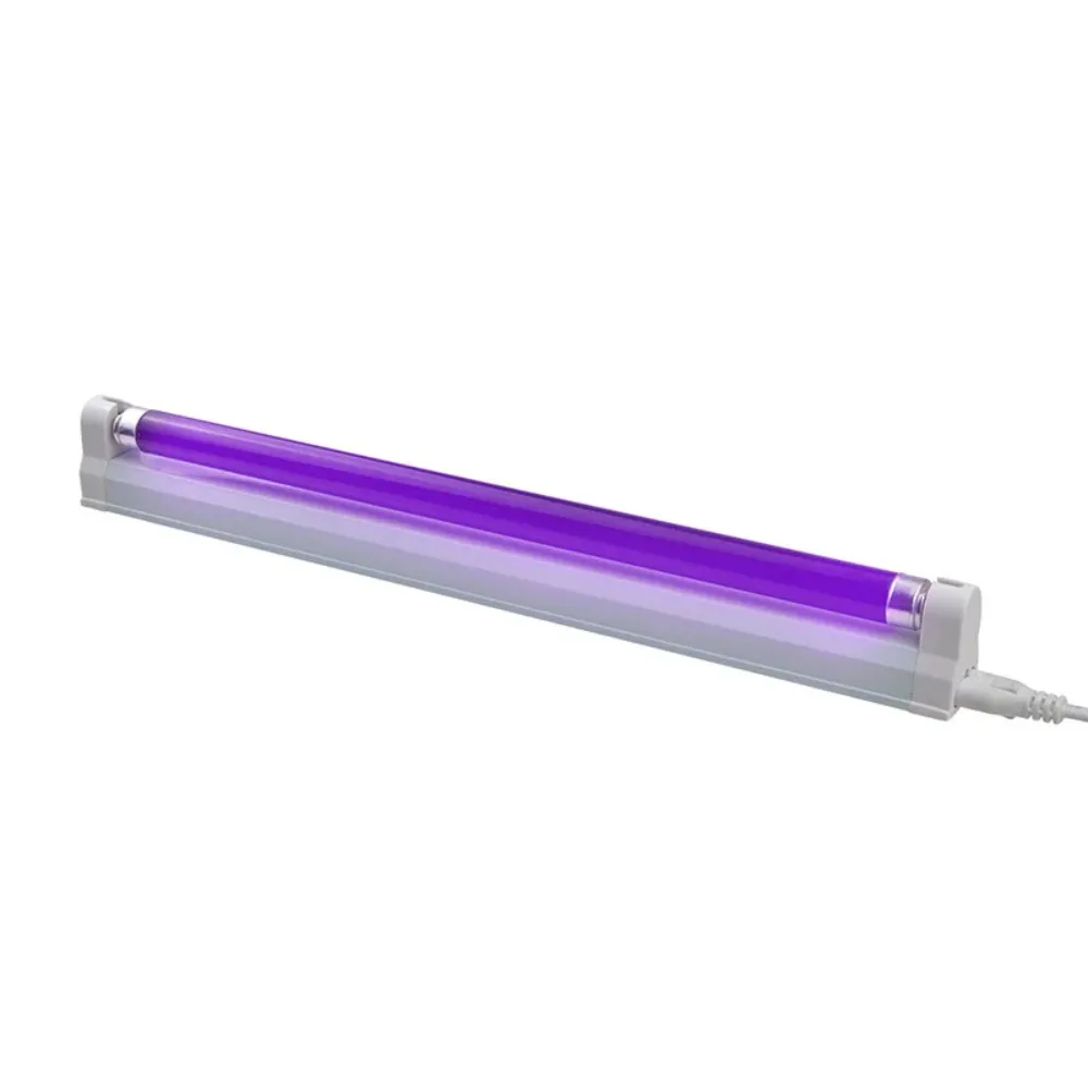 Barra de luz negra UV, tubo de luz violeta negra, 6W/8W, tira de luces LED, trampa para mosquitos, lámpara de inspección de billetes