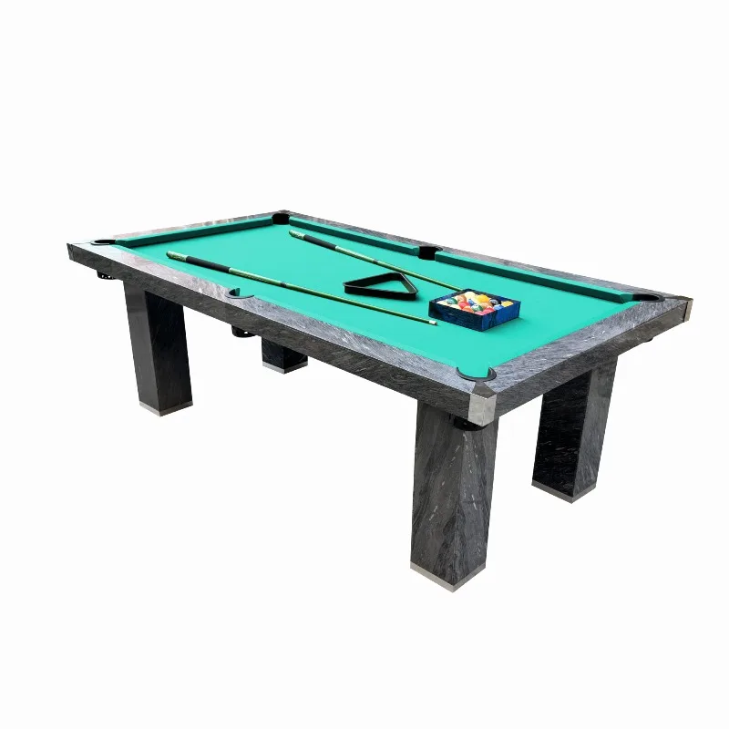 Outdoor billiard table, home waterproof and sunproof marble tabletop