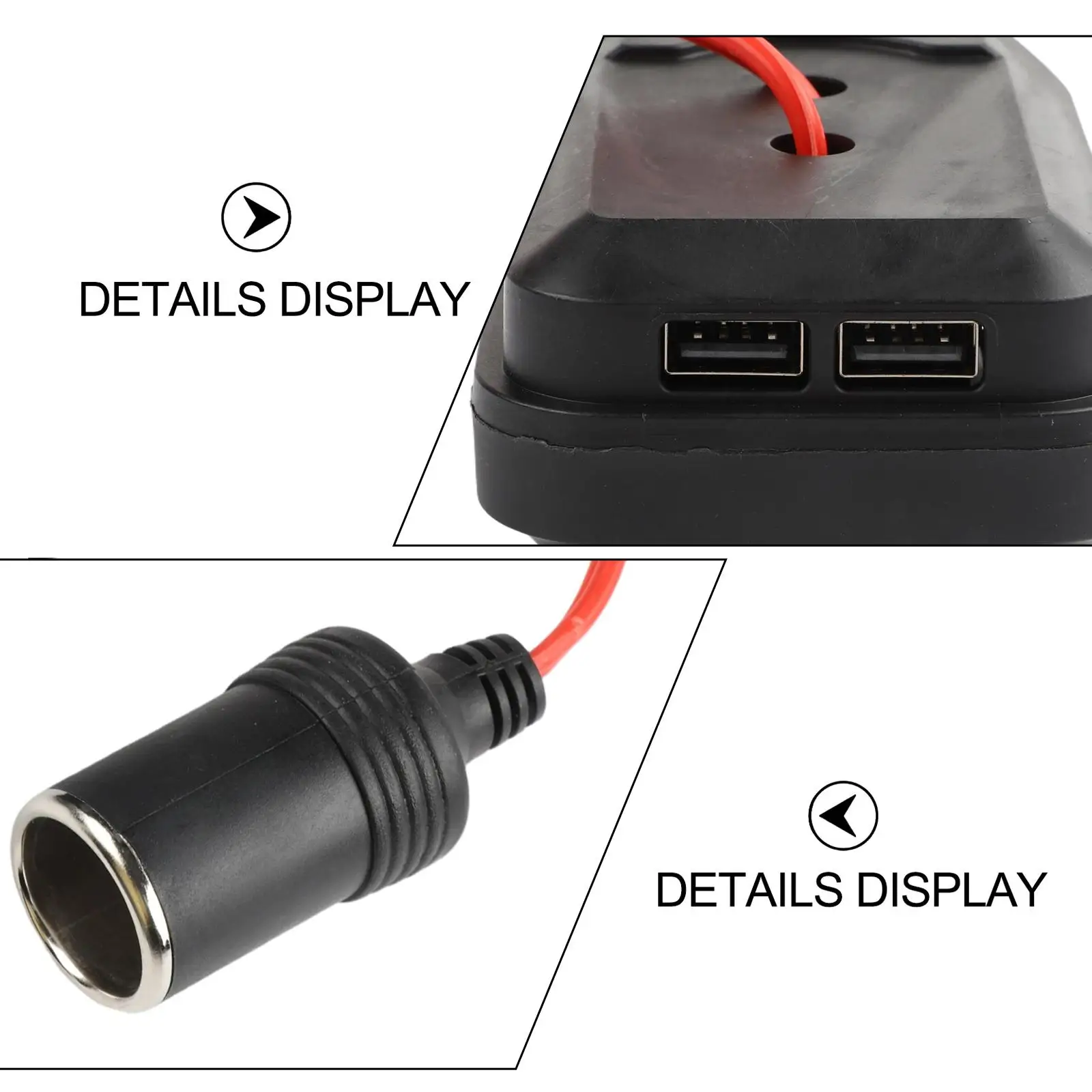 

USB-зарядное устройство с двумя портами USB A3 2106 для питания устройств, смартфонов и ноутбуков, автомобильный источник питания
