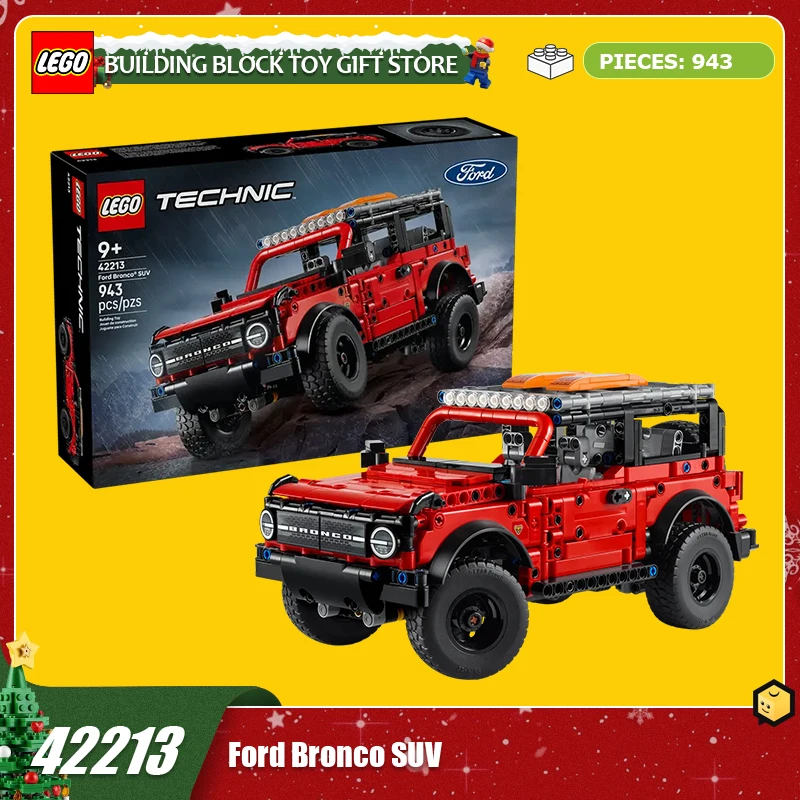 

LEGO Building Blocks Assembly Machinery Series 42213 Ford Mustang SUV Boys' and Children's Toys Birthday and Christmas Gifts