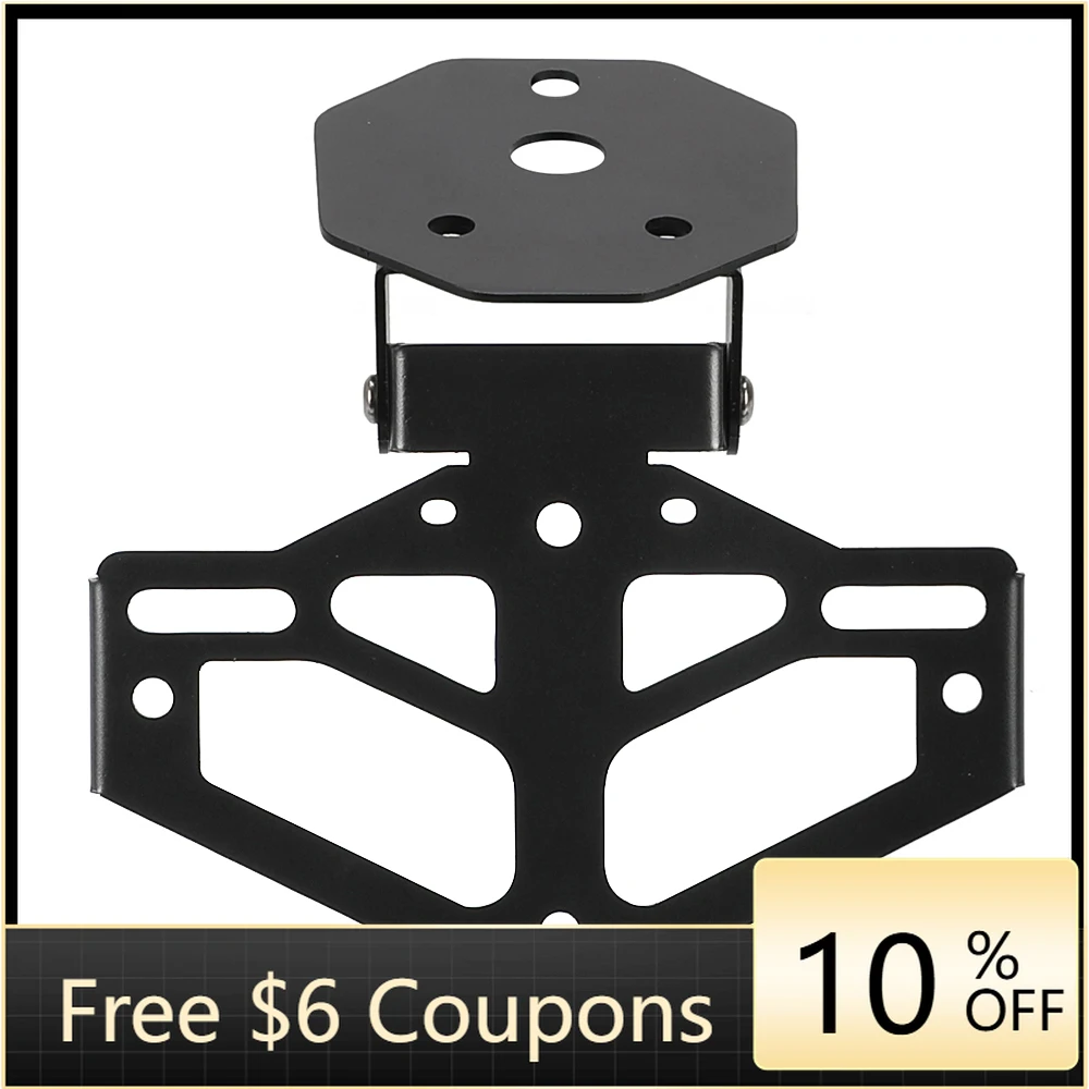 

STLF Motorcycle License Plate Holder Bracket for CFMOTO 450SR 450SS 450NK 300SR 250SR 2022 - 2025 2024 Tail Tidy Fender Eliminat