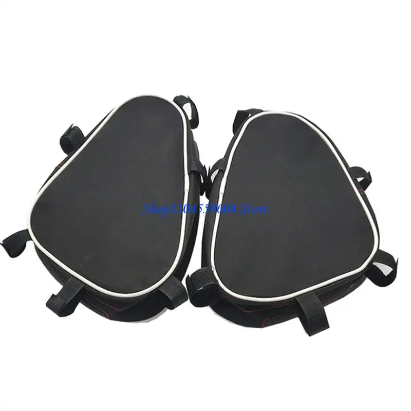 

12QM 2pcs Motorcycle Frame Crash Bars Waterproof Bag for DL650 DL1000 Placement Bags