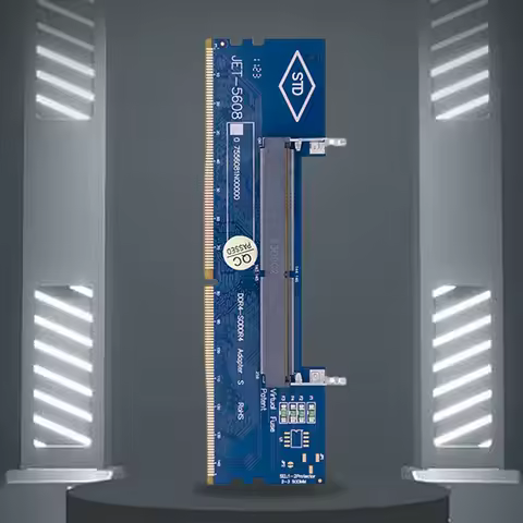 5/4/3/2/1PCS Laptop to Desktop Memory Adapter Card DDR5 DDR4 DDR3 Notebook SO-DIMM To Computer U-DIMM Memory RAM Converter Cards