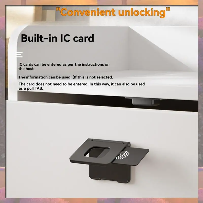 Serratura elettrica per cassetto dell'armadio senza chiave di vendita superiore Serratura elettrica per porta di sicurezza senza perforazione a prova di bambino per la sicurezza dell'armadio domestico