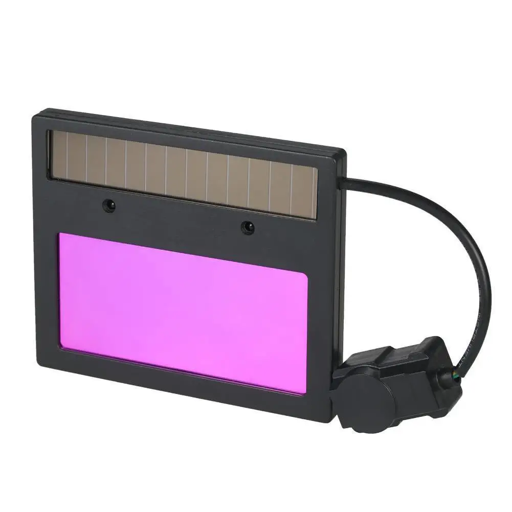 Solar Auto Darkening Welding Lens Panel Welding Helmet Mask Automatic Filtering Lampshade Eye Goggles