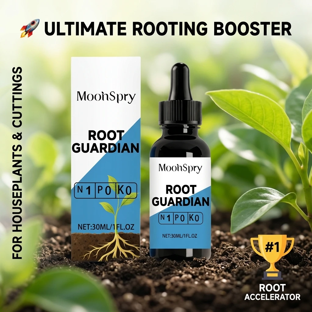 Picture 4: MOONSPRY Plant Rooting Drops Promote Rapid Root Growth Improve Nutrient Absorption Capacity Care Plant Nutrient Supplement Drops