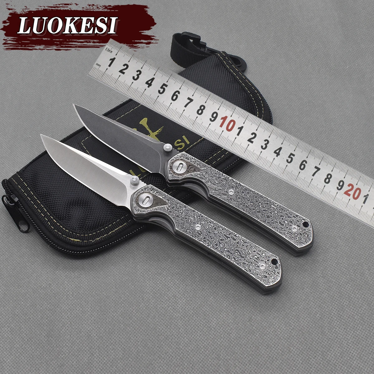 

VG10 Steel Damascus Steel Handle Ball Bearing Folding Knife/Outdoor Camping Fishing Tool EDC Nylon Knife Set Christmas Gift