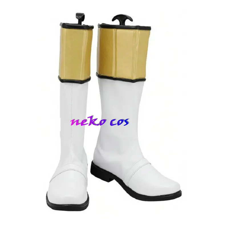 

nekocos Gosei Sentai Dairanger ‌DaiRed DaiBlue DaiYellow DaiGreen DaiPink Kiba Ranger boots Shoes Cosplay Costume