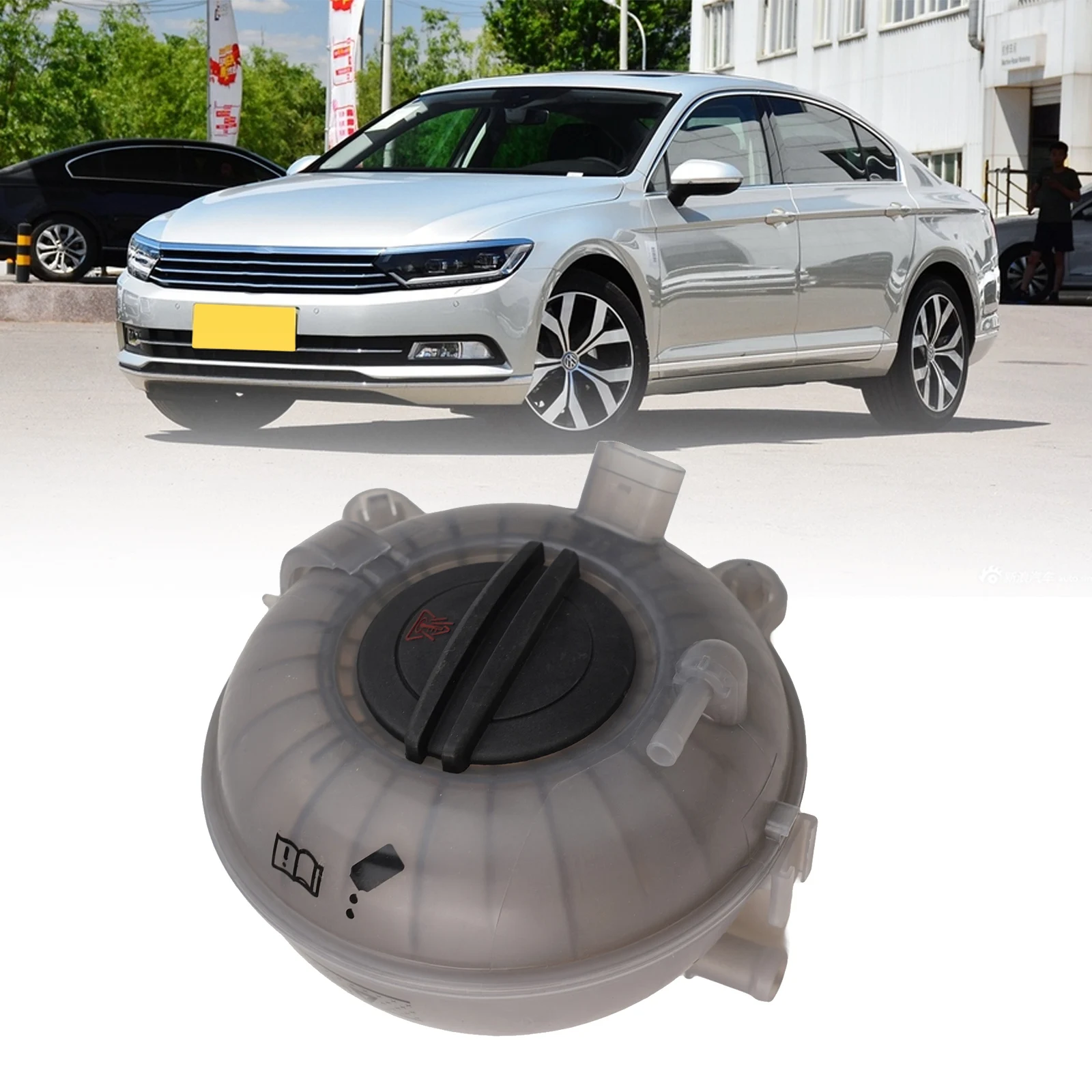 

For Golf 7 MK7 For A3 Water Bottle Interior Car Expansion Heat Plastic Reservoir Stresses Underhood 5Q0121407A