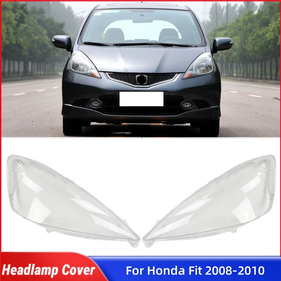 

For Honda Fit 2008 2009 2010 Car Accessory Products Lampshades Lamp Shell Headlights Lights Glass