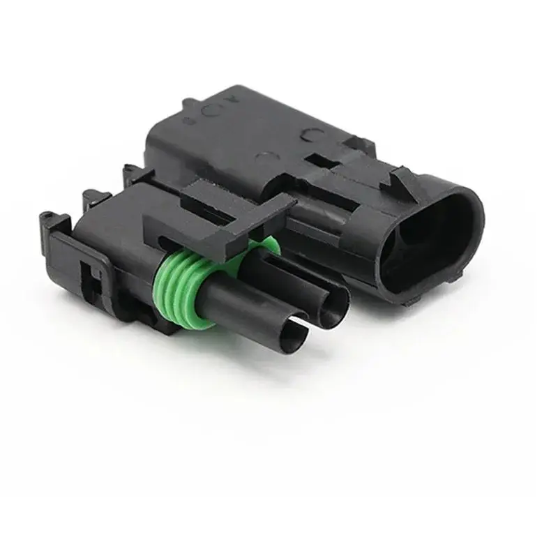 10 Sets Delphi 2.5 Series Connector 1/2/3/4/6 Pin Waterproof Harness Plug Terminal Sheath 12015792 12015793