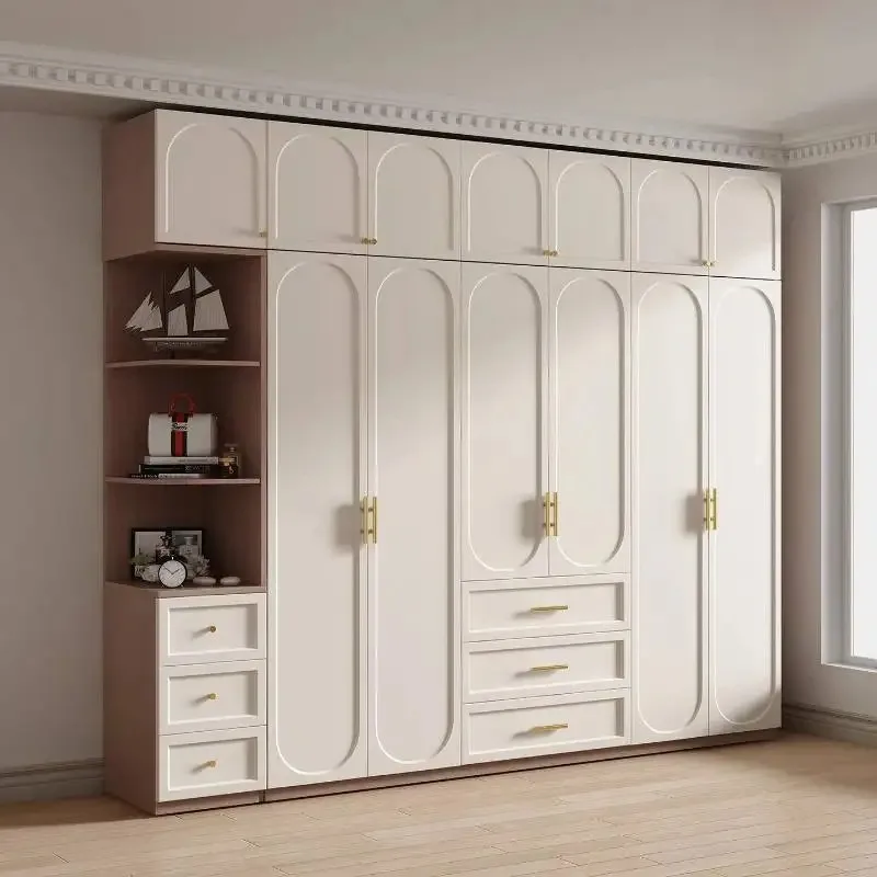 Elements Luxury Wardrobes Hanging Clothes Large Space Saving Clothes Wardrobe Closet Bedroom Storage Guarda Roupas Furniture