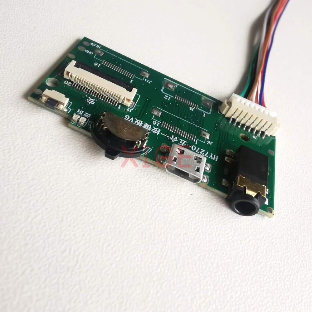 For LTN156KT02 15.6" Kit DIY Monitor Portable Refit USB Micro Metal Case+Driver Controller Board 1600*900 2HDMI-Mini 40 Pin LVDS