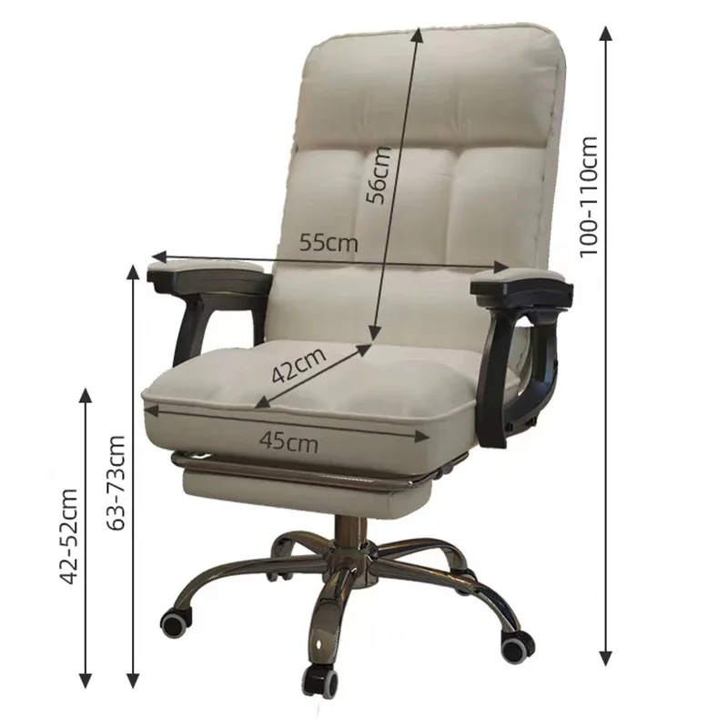 

Bed Chair Kids Furniture Home Vanity Cheap Desk Posture Correction Makeup Relaxing Armchairs Rolling Gamer Gaming Luxury Bedroom
