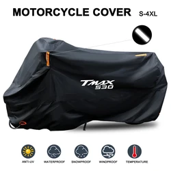 Motorcycle Cover Waterproof Outdoor All Season Dustproof UV Protective Moto Scooter Rain Cover for YAMAHA T-MAX TMAX 530 SX DX T
