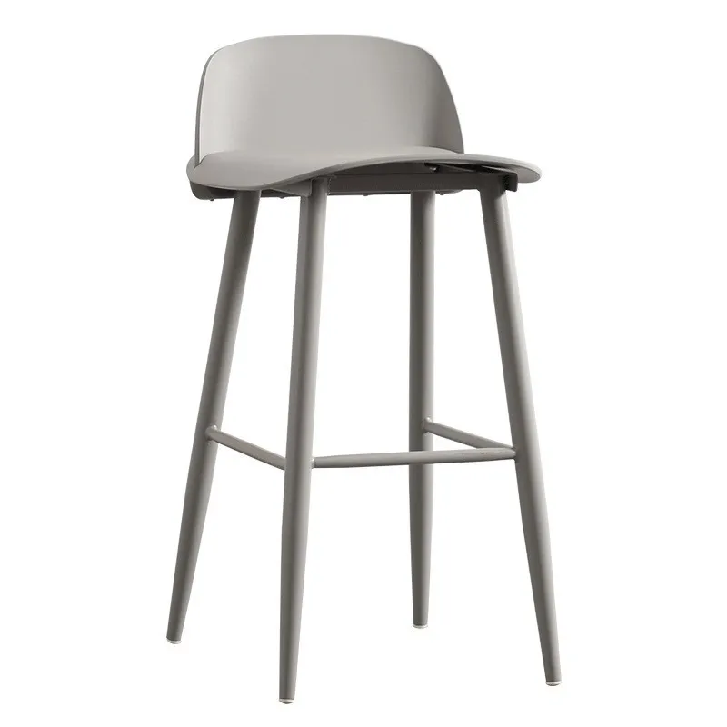 X & D-Silla de Bar de estilo nórdico para el hogar, sillón alto moderno y sencillo con respaldo acrílico, con leche, té, cafetería y Bar, novedad de 2024, envío directo