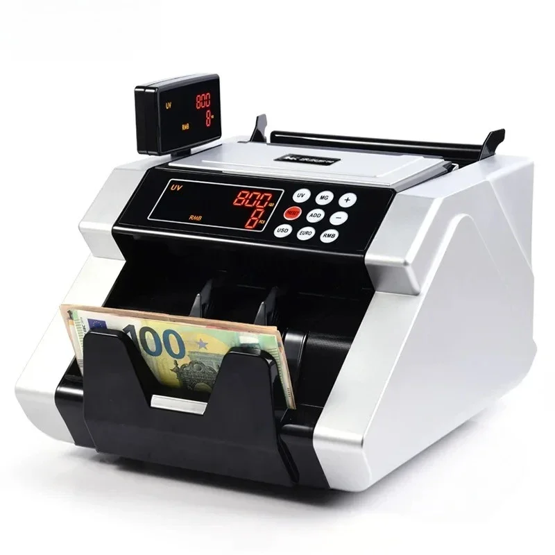 7088 Rechargeable Portable Money Counter - Multi-Currency International Edition (US Dollar/Euro)