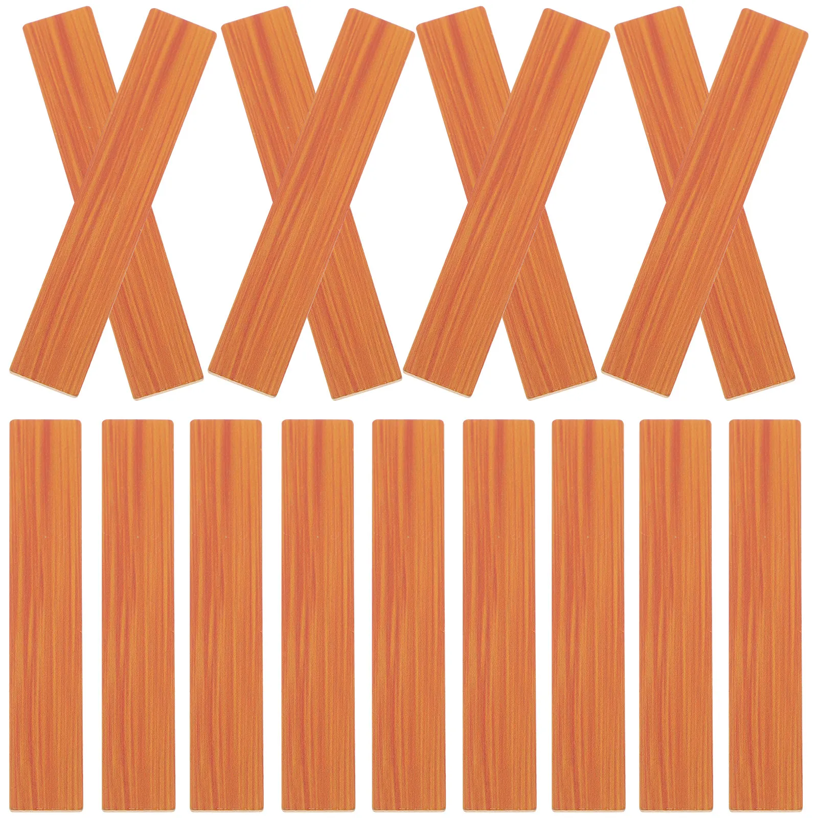 

20Pcs Mini Wood Flooring Simulated Mini House Flooring Accessories DIY Tiny House Floorboards Miniature Wood Floor Sheet