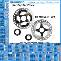 Shimano Center Lock Disc Rotor XTR RT MT900 DEORE XT SLX MT800 RT CL800 CL900 RT70 Hydraulic Dura Ace Bicycle Brake Disc Rotor