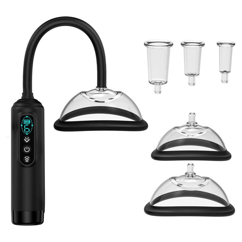 Electric Vacuum Suction Pump Nipple G-Spot Massager Vagina Clit Sucker Nipple Enlargement Device Adult BDSM Sex Toys For Women