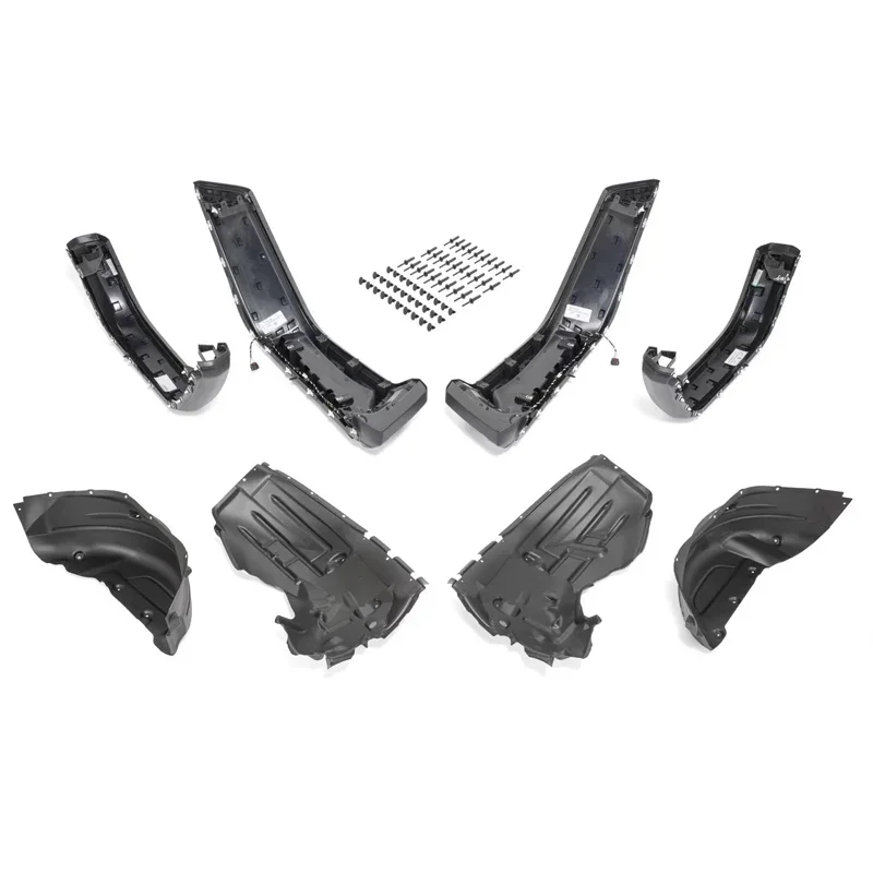 

Nick NickABS Plastic Modified High Fender With Led Lights for jeep Wrangler JL 2018 2019 2020 2021 2022 2023 2024